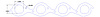 FOG-7262C RCC Header Gaskets Chevy Brodix PB 5002 15-Deg BB, D-Port - image 1
