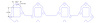 FOG-7291C Amored RCC Header Gaskets, Rectangular, Ford Big Block FE, Cobra Jet/Super Cobra Jet Cylinder Heads - image 1