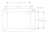 FOG-7306C RCC Header Gaskets Precision Turbo Rcc Copper, Rectangle Port - image 1