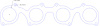 FOG-7323 GPC Header Gaskets Ford Kaase Late Shotgun Adapter Plate 429CI BB, Round Port - image 1