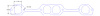 FOG-7338C Amored RCC Header Gaskets, D-Port, Rubber Coated Copper, Pontiac V8, Roland CV-1 Cylinder Heads, Pair - image 1