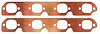 FOG-7371C Amored RCC Header Gaskets, Square Port, Ford Small Block Windsor, Edelbrock Victor Cylinder Heads - image 1