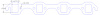 FOG-7381 GPC Header Gaskets Ford 260 SB 302W, Rectangle Port - image 1