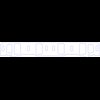 FOG-8011 Intake Gaskets Ford SB TFS 260-302W "GT40 & N", Large Port: 1.29 in. x 2.12 in., Thickness: .060 in., w/End Seals - image 2