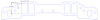 FOG-8016 Intake Gaskets Chevy SB 265-400 18-Deg, Port: 1.25 in. x 2.13 in., Thickness: .060 in., Paper, w/End Seals/Dist Gasket - image 1