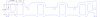 FOG-8027 Intake Gaskets, Ford BB Fe 352-428CI CJ-SCJ 1961-1971, Paper w/Silicone Coating, 1.40 in. x 2.34 in., .060 in. - image 1