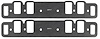 FOG-8042-2 Intake Gaskets, Oldsmobile 330-455ci, Port: 1.38 in. x 2.38 in., Thickness: .120 in., Paper w/Silicone - image 1
