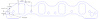 FOG-8052 Intake Gaskets, Ford SB SVO/Yates/Boss 351C/D, Port: 1.38 in. x 2.22 in., Thickness: .060 in., Paper, w/End Seals - image 1