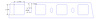 FOG-8053-2 Intake Gaskets, Chrysler/BAE-3/4/5 "Fathead" Alky Hemi, Port: 2.30 in. x 2.35 in., Thickness: .120 in., Paper - image 1