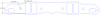 FOG-8057 Intake Gaskets, Chrysler SB 273-360ci, Port: 1.18 in. x 2.29 in., Thickness: .060 in., Paper w/Silicone, w/End Seals - image 1