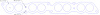 FOG-8058 Upper Intake Plenum Gaskets, Chevy SB 5.7L LT5, Standard Port Dia.: 1.38 in., Thickness: .060 in., Paper w/Silicone - image 1