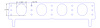 FOG-8077-2 Intake Gaskets, Chrysler/NRC BB 361-440ci "Predator", Oval Port: 2.30 in. x 2.77 in., Thickness: .120 in., Paper - image 1