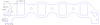 FOG-8084 Intake Gaskets, Ford Big Block C460ci, Port: 1.80 in. x 2.64 in., Thickness: .060 in., Paper w/Silicone - image 1