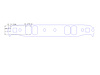 FOG-8089-2 Intake Gaskets, Chevy SB 350ci "Super Stock", Port: 1.27 in. x 1.96 in., Thickness: .120 in., Paper w/Silicone - image 1