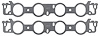 FOG-8108-2 Intake Gaskets, Ford Big Block 429CJ/SCJ C460, Thickness: .120 in., Port: 2.25 in. x 2.61 in., Paper w/Silicone