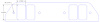 FOG-8163 Intake Gaskets, Chrysler BB Indy Cyl. 361-440ci, Port: 1.58 in. x 2.82 in., Thickness: .060 in., Paper w/Silicone