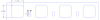 FOG-8208 Intake Gaskets, Chrysler 426ci, Port: 2.40 in. x 2.50 in., Thickness: .060 in., Paper w/Silicone - image 1
