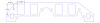 FOG-8211-4 Intake Gaskets Chevy BB-Dart 14/18-Deg "Big Chief", Port: 1.90 in. x 2.75 in., Thickness: .100 in. - image 1
