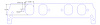 FOG-8223-2 Intake Gaskets, Chevy/EPD Big Block, Port: 2.00 in. x 2.57 in., Thickness: .120 in., Paper w/Silicone - image 1