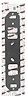 FOG-8224 Intake Gaskets, AMC/Indy 401ci, Port: 1.32 in. x 2.48 in., Thickness: .060 in., Paper w/Silicone
