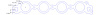 FOG-8225-3 Intake Gaskets, Ford/Kaase Boss Nine Hemi, Port Dia: 2.50 in., Thickness: .050 in., Steelcore Laminate w/Silicone - image 1