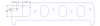 FOG-8226-2 Intake Gaskets, GM/DRCE Stock/Mod, Thickness: .120 in., Port: 2.12 in. x 2.96 in., Paper w/Silicone - image 1