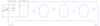 FOG-8226 Intake Gaskets, GM/DRCE Stock/Mod, Thickness: .060 in., Port: 2.12 in. x 2.96 in., Paper w/Silicone - image 1