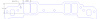 FOG-8326 Intake Gaskets Chevy SB 265-400 18-Deg, Port: 1.42 in. x 2.11 in., Thickness: .060 in., Paper, w/End Seals/Dist Gasket - image 1