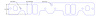 FOG-8361-3 Intake Gaskets, Chevy SB Brodix 400ci, Port: 1.07 in. x 2.24 in., Thickness: .050 in., Steelcore Laminate w/Silicone - image 1