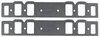 FOG-8383-2 Intake Gaskets, Oldsmobile 455ci Edelbrock Performer Rpm, Port: 1.38 in. x 2.38 in., Thickness: .120 in., Paper - image 2