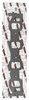 FOG-8384-4 Intake Gaskets Ford BB FE 352-428 Thor Blue Thunder, Port: 1.60 in. x 2.25 in., Thickness: .100 in. - image 2