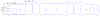 FOG-8412 Intake Gaskets, Chevy SB Brodix 265-400ci 18X, Port: 1.35 in. x 2.23 in., Thickness: .060 in., Paper w/Silicone - image 1