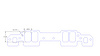 FOG-8544 Intake Gaskets, Chevy Small Block 18-Deg, Port: 1.48 in. x 2.41 in., Thickness: .060 in., Paper w/Silicone - image 1