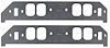 FOG-8626-2 Intake Gaskets, Chevy Big Block Chevy 18-Deg, Port: 2.625 in. x 1.920 in., Thickness: .120 in., Paper w/Silicone - image 1