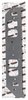FOG-8626-2 Intake Gaskets, Chevy Big Block Chevy 18-Deg, Port: 2.625 in. x 1.920 in., Thickness: .120 in., Paper w/Silicone - image 2