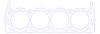 FOG-900564520, RCC Copper Head Gaskets GM PRO STOCK/MOD NRE-4 GB-4 600, Bore: 4.520 in., Thickness: .060 in. - image 1