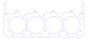 FOG-902085020, RCC Copper Head Gaskets GM PRO STOCK/MOD Sonny's HEMI, Bore: 5.020 in., Thickness: .080 in. - image 1