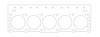 FOG-902944060 RCC Copper Cylinder Head Gaskets, 4.060 in. Bore, 0.040 in. Thick, Rubber Coated Copper, Mopar V10 Truck Engine - image 1
