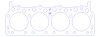 FOG-904664200 RCC Head Gaskets, 4.200 in. Bore, 0.060 in. Thickness, Rubber Coated Copper, Mopar Gen II Hemi, Pair - image 1