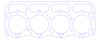 FOG-904974150 RCC Head Gaskets, 4.150 in. Bore, 0.070 in. Thick, Rubber Coated Copper, Ford, Powerstroke Diesel, Navistar Engine - image 1