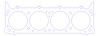 FOG-905054185 RCC Head Gaskets, 4.185 in. Bore, 0.050 in. Thickness, Rubber Coated Copper, AMC V8, 9/16 in. Dowels, Pair - image 1