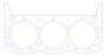 FOG-905384200 RCC Head Gaskets, 4.200 in. Bore, 0.080 in. Thickness, Rubber Coated Copper, GM 4.3L, Pair - image 1