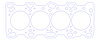 FOG-906243375, RCC Copper Head Gasket 1989-1994 Mitsubishi 4G63 2.0L I-4, Bore: 3.375 in., Thickness: .040 in. - image 1