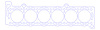 FOG-906443310, RCC Copper Head Gasket 1986 Toyota 7MGTE-7MGE5 -1992.5 3.0L I-6, Bore: 3.310 in., Thickness: .040 in. - image 1
