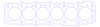 FOG-906763440, RCC Copper Head Gasket Toyota 3E (non-turbo) 3.0L I-6 2JZ, Bore: 3.440 in., Thickness: .060 in. - image 1