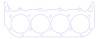 FOG-906954650, RCC Copper Head Gaskets GM PRO STOCK/MOD Sonny's DRCE-1 500CI, Bore: 4.650 in., Thickness: .050 in. - image 1