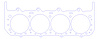 FOG-907444760, RCC Copper Head Gaskets AJPE Drce 500CI, Bore: 4.760 in., Thickness: .040 in. - image 1