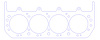 FOG-907754650, RCC Copper Head Gaskets AJPE DRCE-2 500CI, Bore: 4.650 in., Thickness: .050 in. - image 1