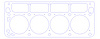 FOG-907964010 RCC Head Gaskets, 4.010 in. Bore, 0.060 in. Thickness, Rubber Coated Copper, Chevy Small Block LS, Pair - image 1
