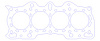 FOG-908153305 RCC Head Gasket, 3.305 in. Bore, 0.050 in. Thickness, Rubber Coated Copper, Acura/Honda 1.8/2.0L - image 1